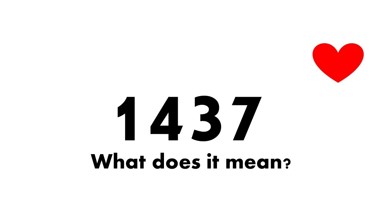 1437 Meaning - YouTube