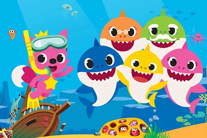 'Baby Shark' video characters